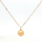 Golden Light Pearl Necklace