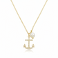 New! Petite Diamond Anchor Necklace