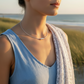 Cape Cod Double Ball Omega Necklace