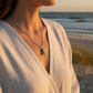 Cape Cod Triple Ball Drop Necklace