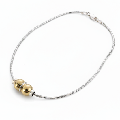 Cape Cod Jewelers Double Ball Anklet
