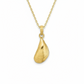 14K 3-D Mussel Necklace