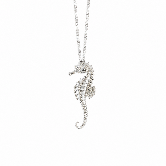 Sterling Siver Seahorse Pendant