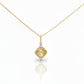 Citrine and Diamond Accent Necklace