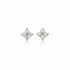 Diamond Hydrangea Earrings