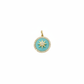 Diamond + Turquoise Compass Charm