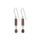 Garnet Drop Earrings