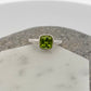 Peridot Cushion Cut Ring