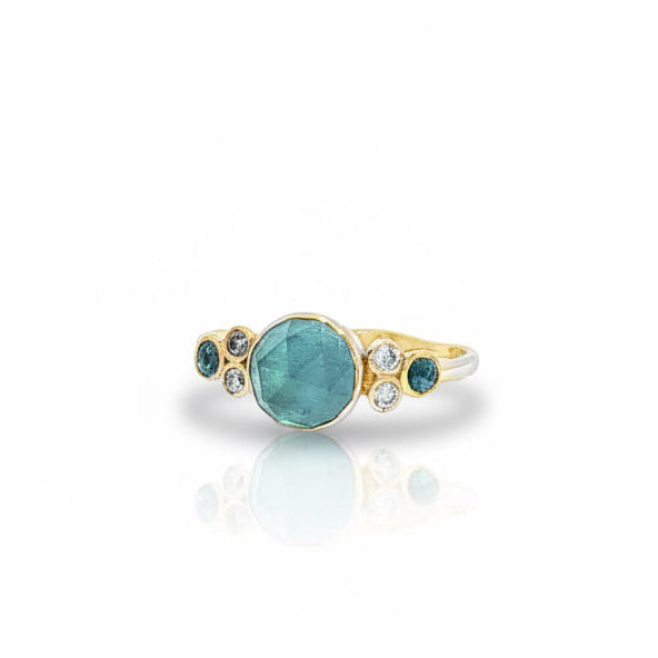 Emily Amey Rose Cut Aquamarine Ring – Cape Cod Jewelers