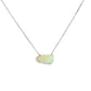Freeform Opal Flash Necklace