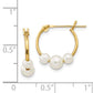 Petite Gold + Pearl Hoops