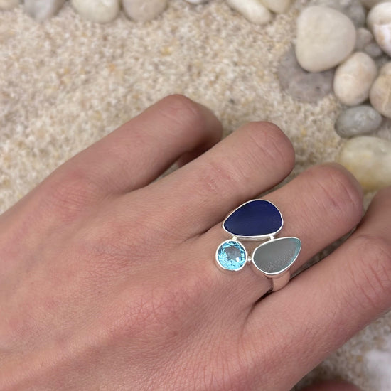 Sea Glass Treasures Ring