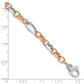 14k Rose Gold Wellfleet Link Bracelet