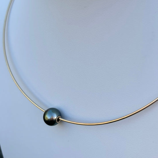 Tahitian Pearl Slide Collar