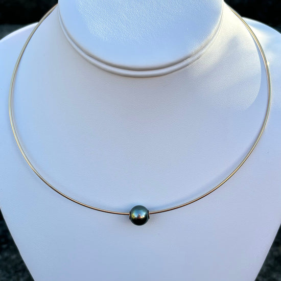 Tahitian Pearl Slide Collar