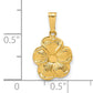 14K Gold-Filled Flower Pendant
