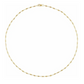 14K Gold-Filled Station Bar Chain