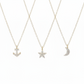 Petite Pave Diamond Necklaces