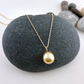 14K Golden South Sea Pearl Necklace