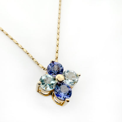 Cape Cod Hydrangea Necklace