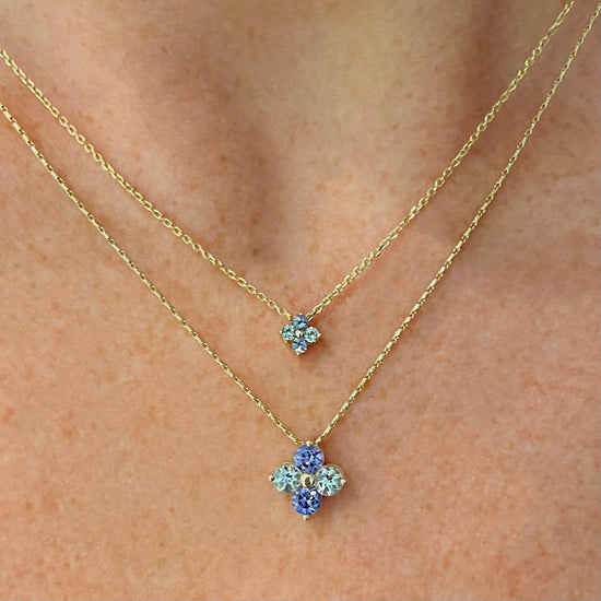 Cape Cod Hydrangea Necklace