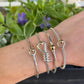 Slim Twisted Loop Bracelet