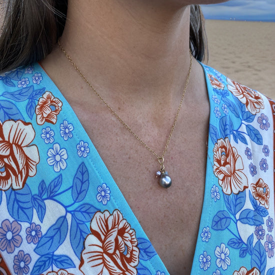 Tahitian Pearl Ocean Treasure Necklace