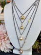 Golden South Sea Drop Necklace