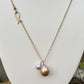 Warm Glow Pearl Duo Necklace