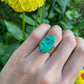 Vibrant Opal Two Tone Ring