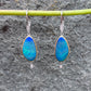 Ocean Currents Boulder Opal Drop Earrings