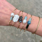 Square Pearl Gem Hook Bracelet