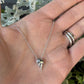 Petite Silver Horseshoe Crab Necklace