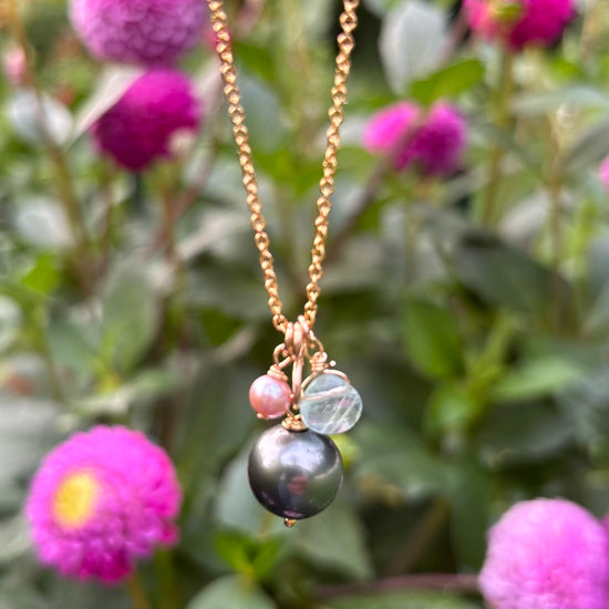 Tahitian Pearl Ocean Treasure Necklace