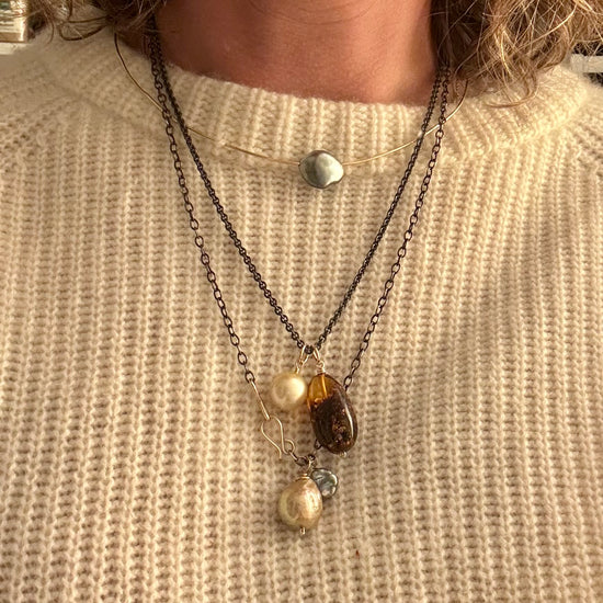 Golden Amber Necklace