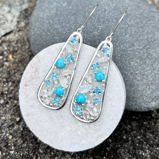 Oceanic Drop Earrings