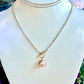 Two Tone Rose Pearl Necklace