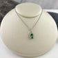 14K Green Tourmaline Deep Sea Pendant