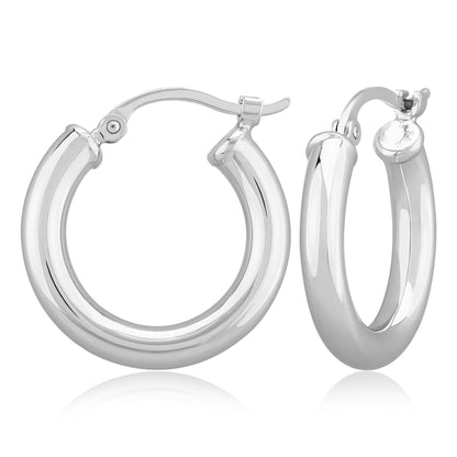 Sterling Silver Hoops