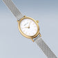 Two Tone Ladies Oval Bering Watch