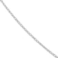 Sterling Silver Textured Rolo Chain