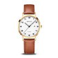 Brushed Gold Titanium Bering Watch