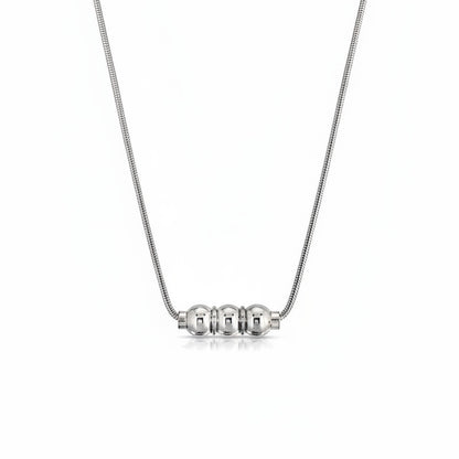 Cape Cod Jewelers Triple Ball Necklace