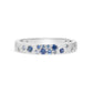 Sapphire Confetti Slim Ring