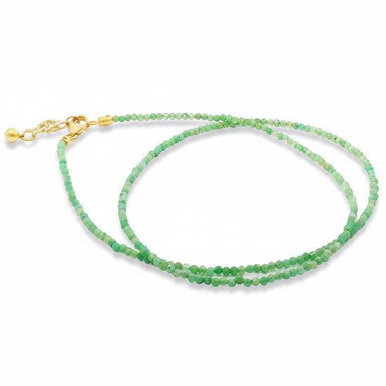 Petite Chrysoprase Strand