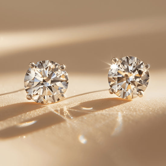 Lab Grown Diamond Stud Earrings