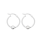 Sterling Silver Cape Cod Thin Hoops