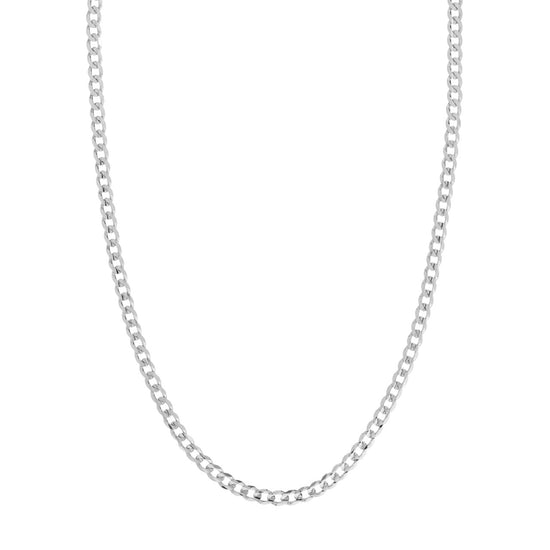 Sterling Silver 5.5mm Curb Link Chain