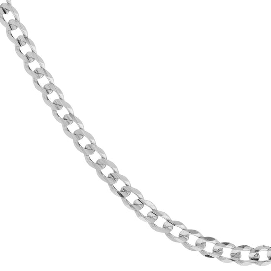 Sterling Silver 5.5mm Curb Link Chain