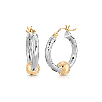 Two-Tone Cape Cod Classic Single Ball Hoops